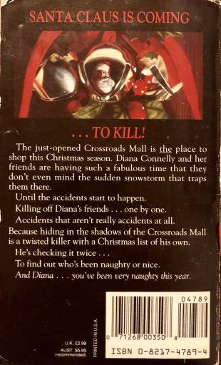 Back cover of Jo Gibson's 